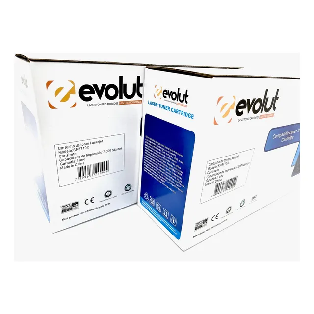 Kit 2x Toner Compatível Ricoh Sp3710 Sp3710sf M320f Evolut