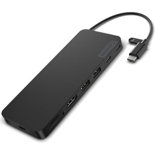 Lenovo Usb-c Slim Travel Dock, 8 Ports, Up To 65w Lenovo Usb-c Slim Travel Dock, 8 Ports, Up To 65w