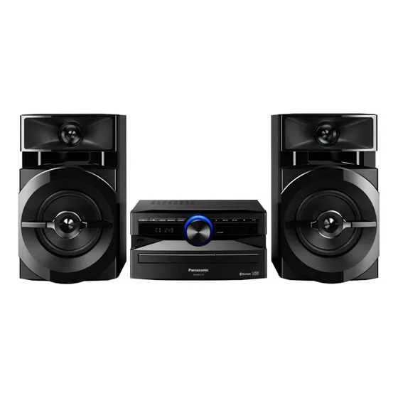 Minicomponente Panasonic Akx110 300w Bluetooth Color Negro