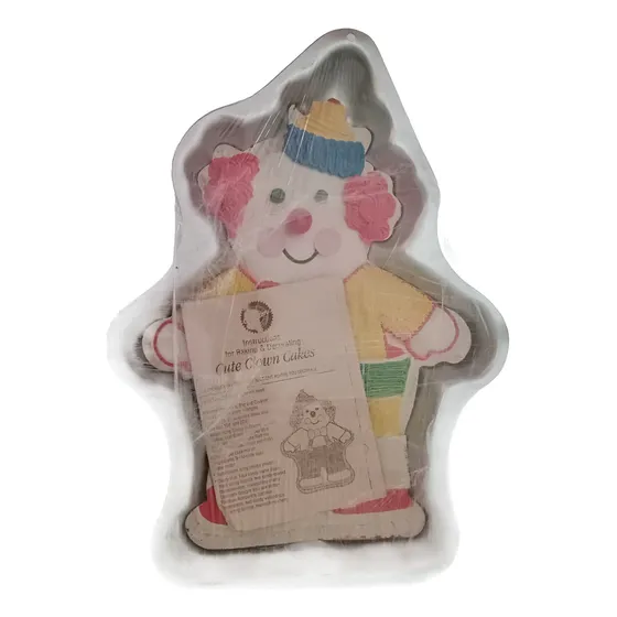 Molde De Aluminio Para Tortas Modelo Payasito Wilton