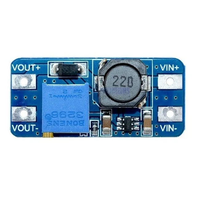 10 Regulador Booster, Step Up Mt3608 2a, Arduino, Pic.