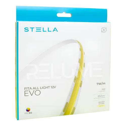 OPTILED Cabled LEDストリップライト 12V 30W Stl24805/30 - Fita All Light Evo 7w/m 3000k 12v Ip65 Stella