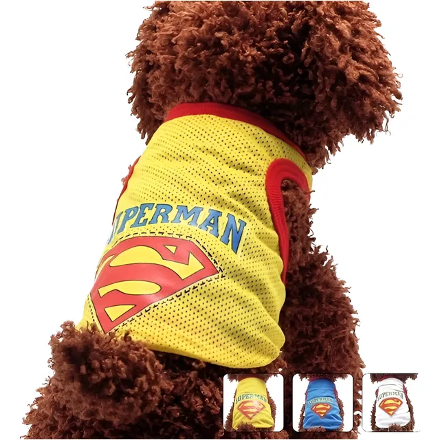Ropa O Disfraz De Mascota Modelo Superman C