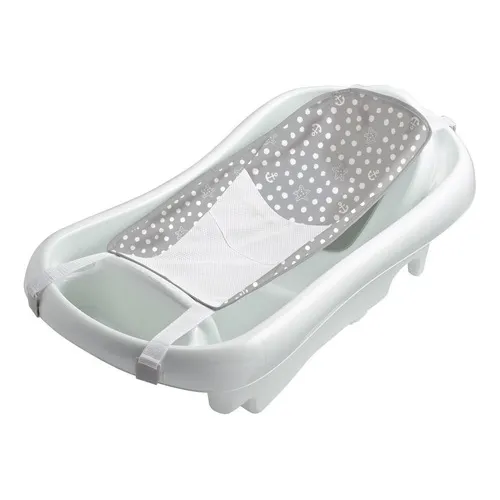 Bañera 2 En 1 The First Years Hamaca Y Asiento - Pellitos Color Blanco