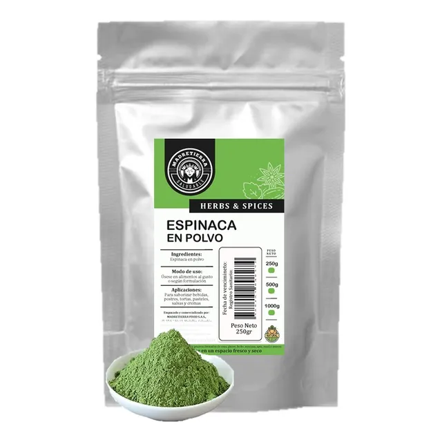 Espinaca En Polvo X250gr