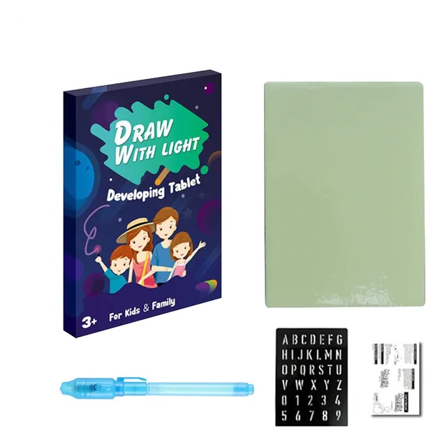 Tablet De Escrita Led Iluminado Brinquedos Para Prancheta Co