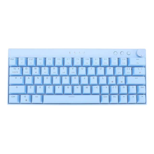 St Teclado Mecánico Rgb, 3 Modos, Inalámbrico, 64 Teclas
