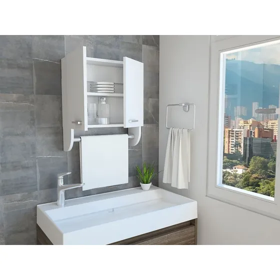 Gabinete De Baño Organizador, Blanco
