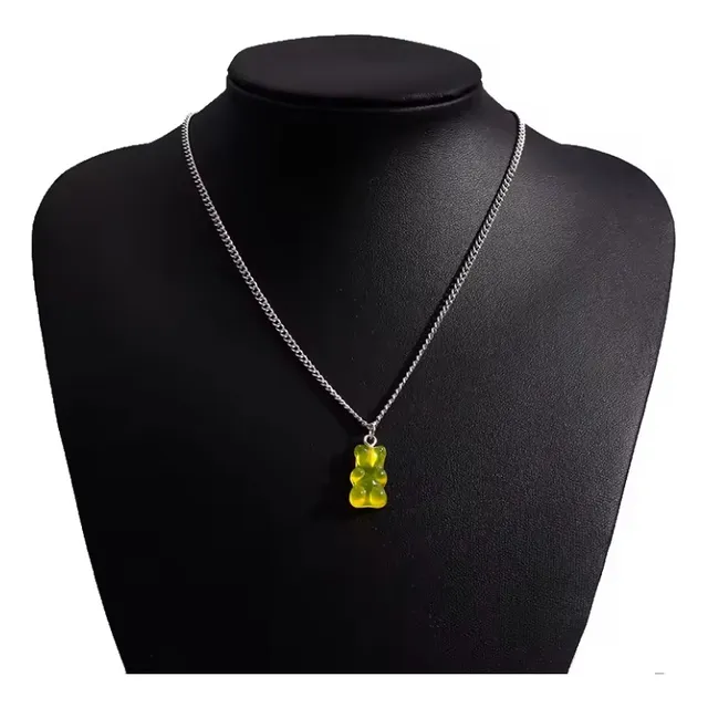 Collar Oso Goma Varios Colores - Gummy Bear Ositos