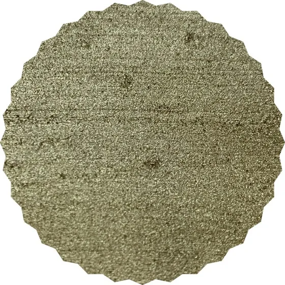 Pó Metalico Para Dissolver Pigmento Pó Ouro Esverdeado 100g