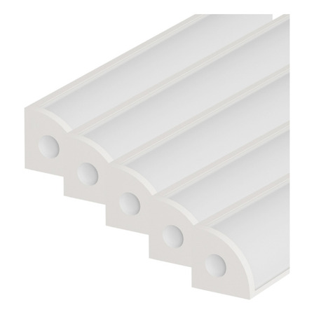 Kit 10 Metros Perfil Led Barra Sobrepor One Side Canto Alumínio 5x2m 18x13mm Branco Cod: Alut285614-5 Alut By Avant Kit 10 Metros Perfil Led Barra Sobrepor One Side Canto Alumínio 5x2m 18x13mm Branco Cod: Alut285614-5 Alut By Avant