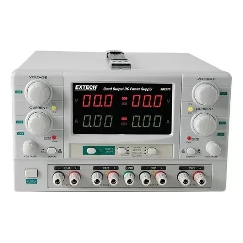 Fuente De Alimentación De 4 Salidas Extech 382270