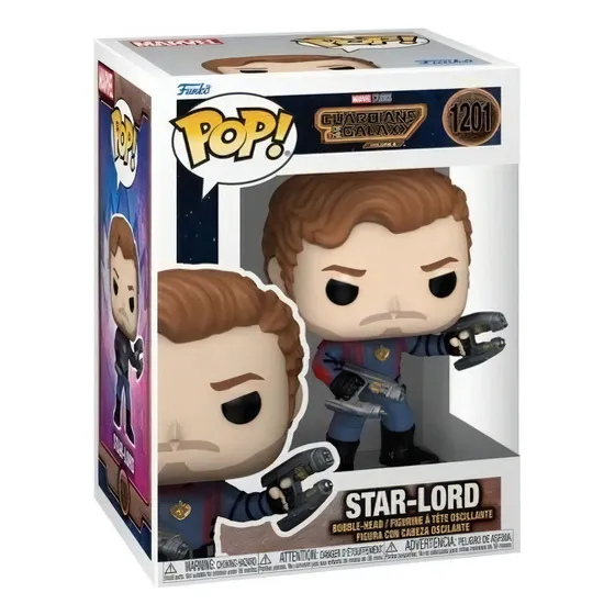 Funko Pop - Guardianes De La Galaxia V3 - Star Lord (1201)