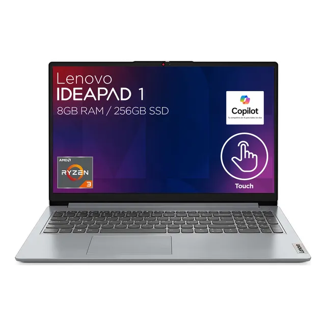 Laptop Lenovo Ideapad 1 Ryzen 3 8gb 256gb Ssd Touchscreen
