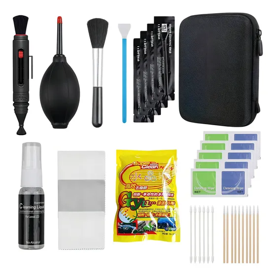Kit Limpieza Cámara Sensor Y Lentes Aps-c Limpiador Set Limpiar Lentes Pantallas Celulares Telotenemos