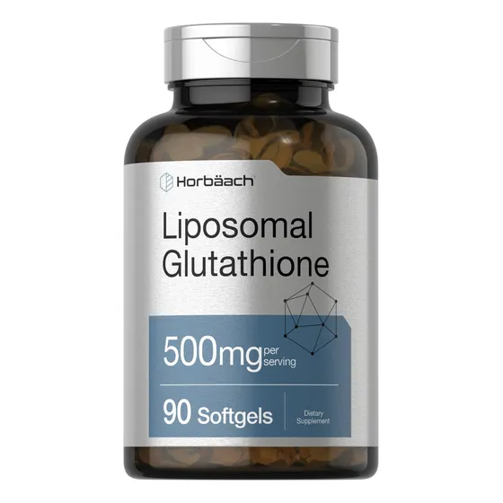 Suplemento Horbäach, Glutatión Liposomal, 500 Mg, 90 Cápsula