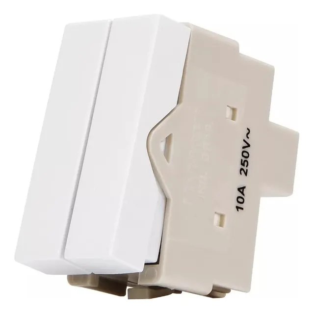 Módulo Interruptor Duplo Paralelo 10a 250v Branco Infiniti 