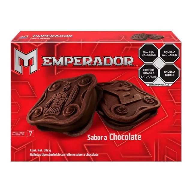Galleta Gamesa Emperador Chocolate 382g