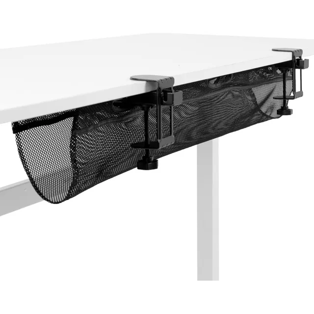 Red De Malla 91 Cm Sin Taladro Organizador De Cables Negro