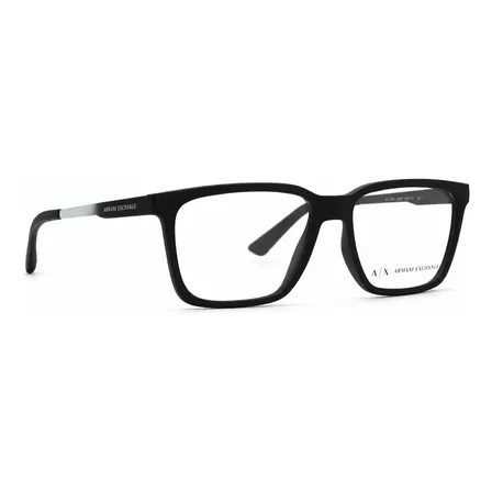 Óculos De Grau Armani Exchange Preto Ax3103 8078 Tamanho 55 55 Preto