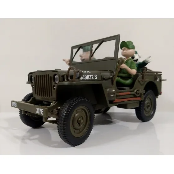 1:18 Gate Jeep / Jipe Recruta Zero, Perfeita Conservação