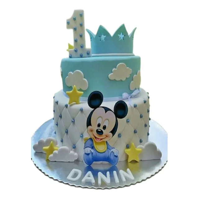Adorno De Torta Mickey Bebé