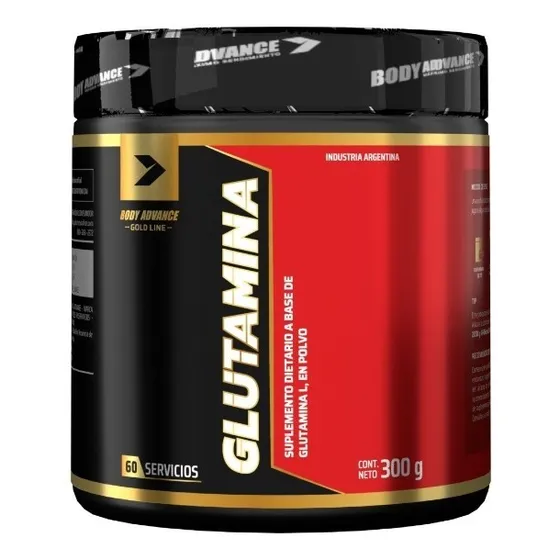 L-glutamina 300 Gr Body Advance Aminoacido Recuperador