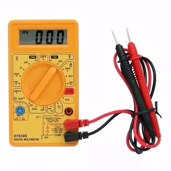 Tester Digital Ja 830d Multimetro 