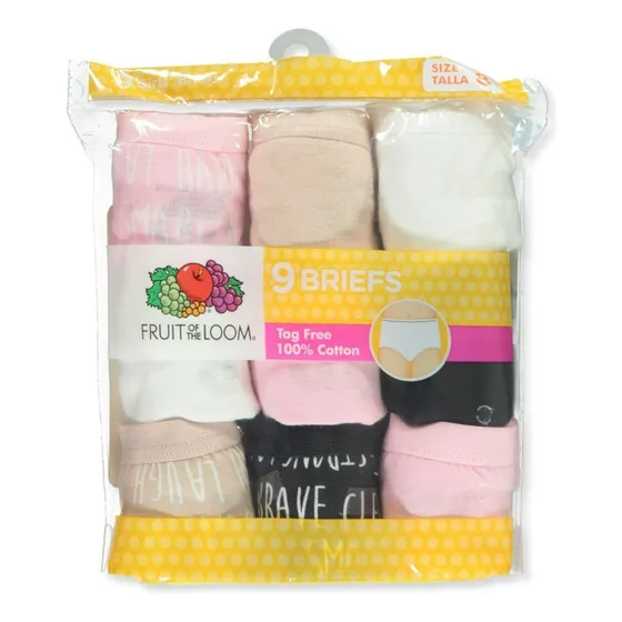 Pantaletas Niñas Fruit Of The Loom