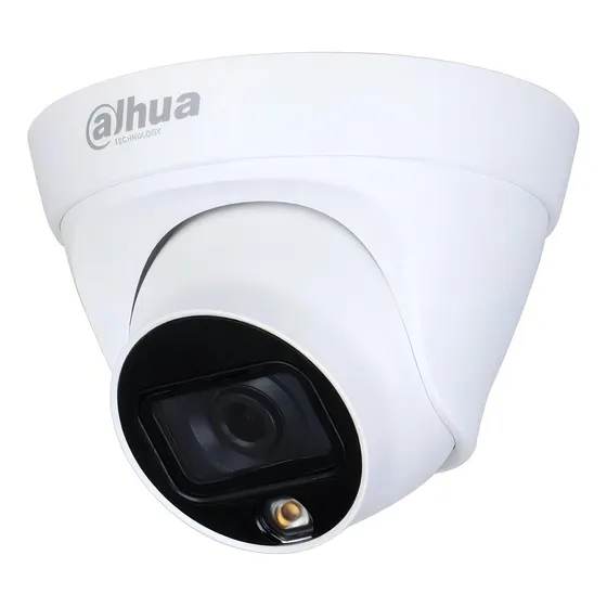 Cámara Dahua Ip Domo 2mp Full Color 2.8mm Luz 15m Poe Ip67