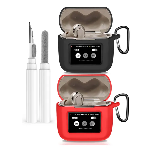 2 Fundas De Silicona Anticaídas Para Jbl Tour Pro 3 Case