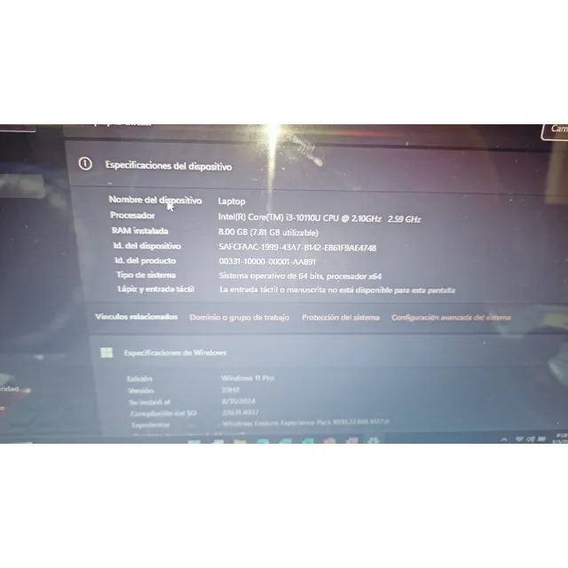 Computadora Laptop Hp 15-dw1056la Gris Oscuro