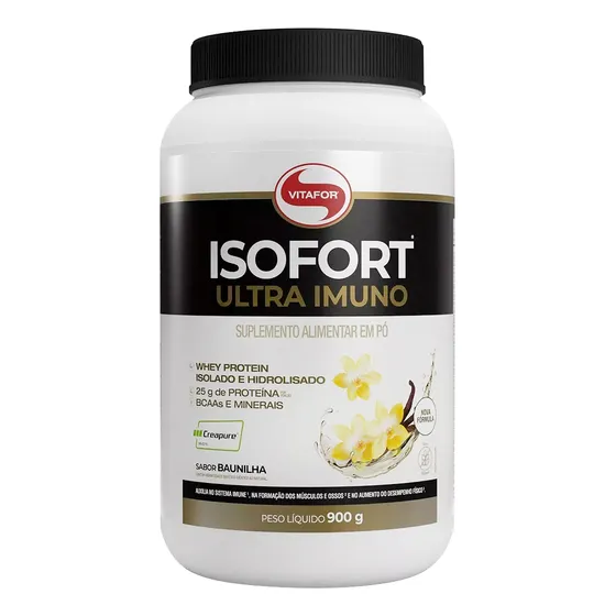 Isofort Ultra Imuno - 900g Baunilha - Vitafor