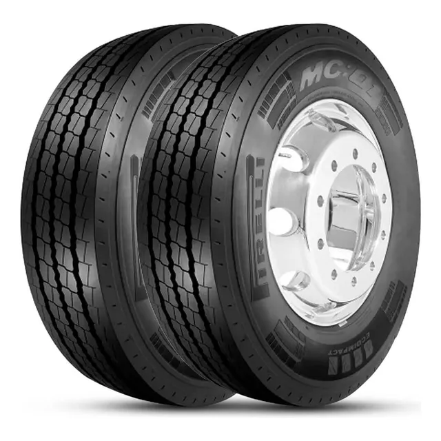 Kit 2 Pneu Pirelli Aro 17,5 215/75r17,5 126/124m 16pr Mc 01 