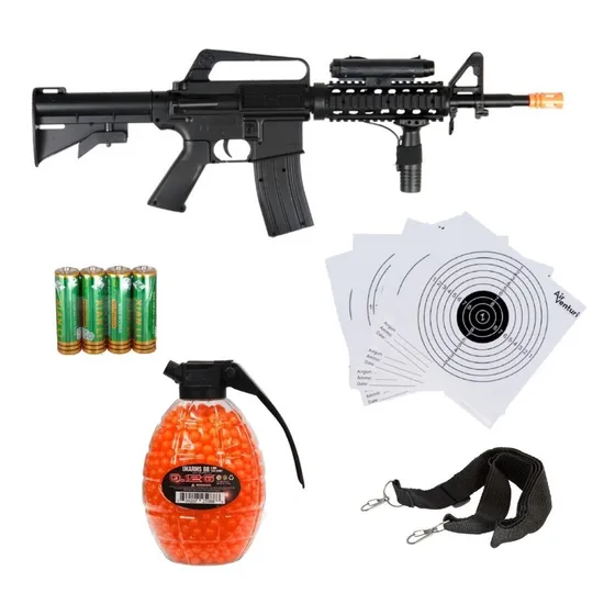 Rifle Airsoft M16 A4 Resortespring Empuñadura Vertical Xtrmc