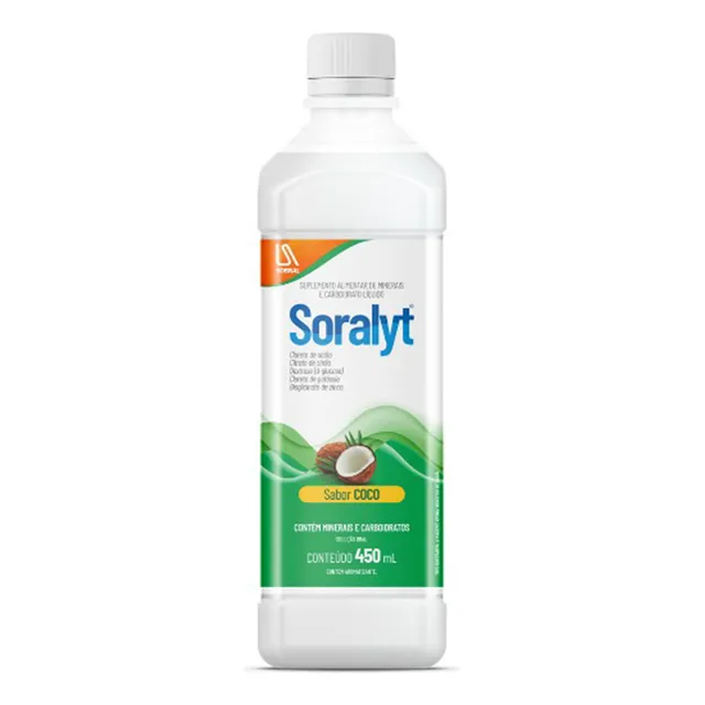 Reidratante Soralyt Minerais E Carboidratos 450ml Sobral