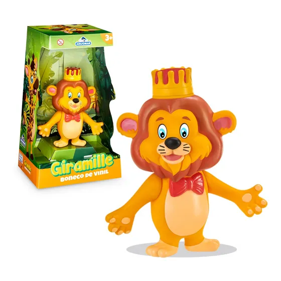 Boneco Leãozinho Juba Turma Da Giramille