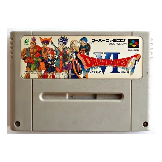 Dragon Quest Vi - Famicom  Super Nintendo - Jp Original 