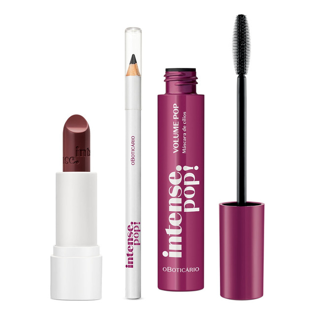 Combo Presente Intense: Lápis Para Olhos 1,1g + Máscara De C Combo Presente Intense: Lápis Para Olhos 1,1g + Máscara De C