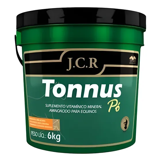Tonnus Pó Jcr 6kg Suplemento Para Cavalos - Vetnil