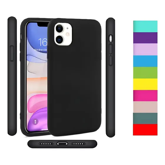Capa Capinha Compatível Para iPhone 11 Silicone Cor Premium
