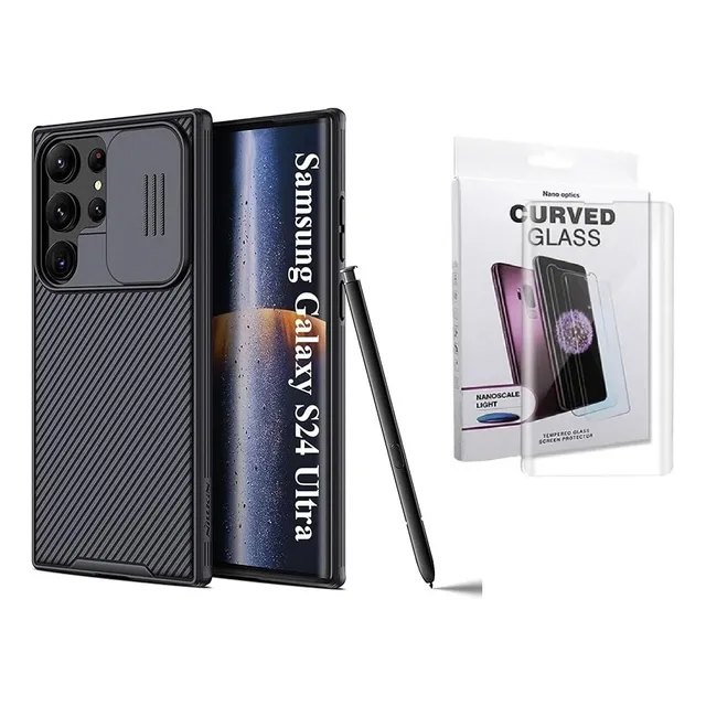 Case Nillkin Camshield Para Samsung S21/s22/s23/s24 Ultra/+