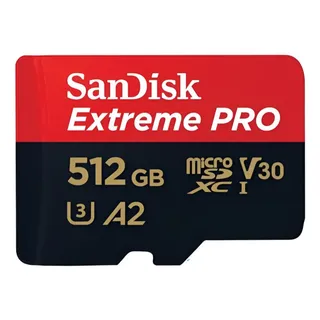 Memoria Sandisk Micro Sdxc Extreme Pro 512gb Clase 10 Uhs-i