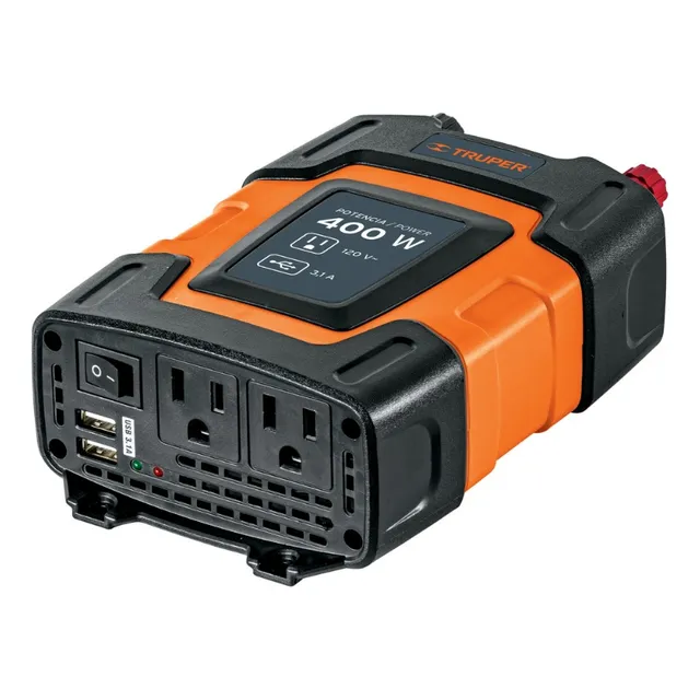 Inversor De Corriente 400 W Truper 10449