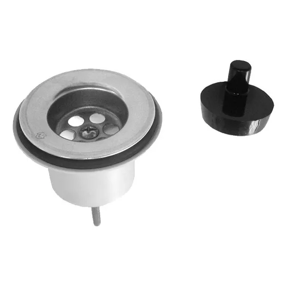 Desague Universal Para Lavatorio Fv 0246/a1.13.0-d Plástico Color Cromo