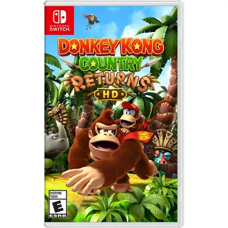 Donkey Kong Country Retorna O Físico Hd Do Nintendo Switch