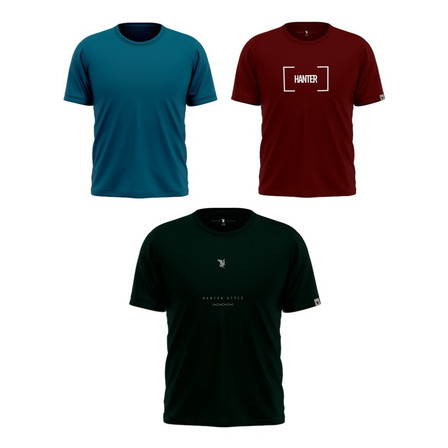 Plus Size Camisas Masculina Kit C/ 3 Peças Plus Size Camisas Masculina Kit C/ 3 Peças