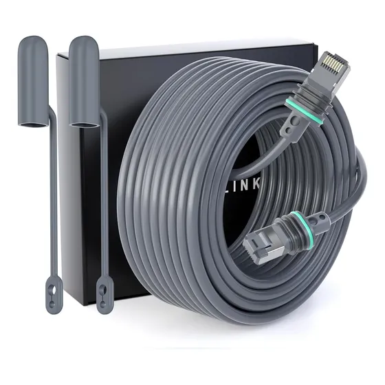 Cabo Extensor 10 Metros P/ Antena Starlink V3 Uso Externo