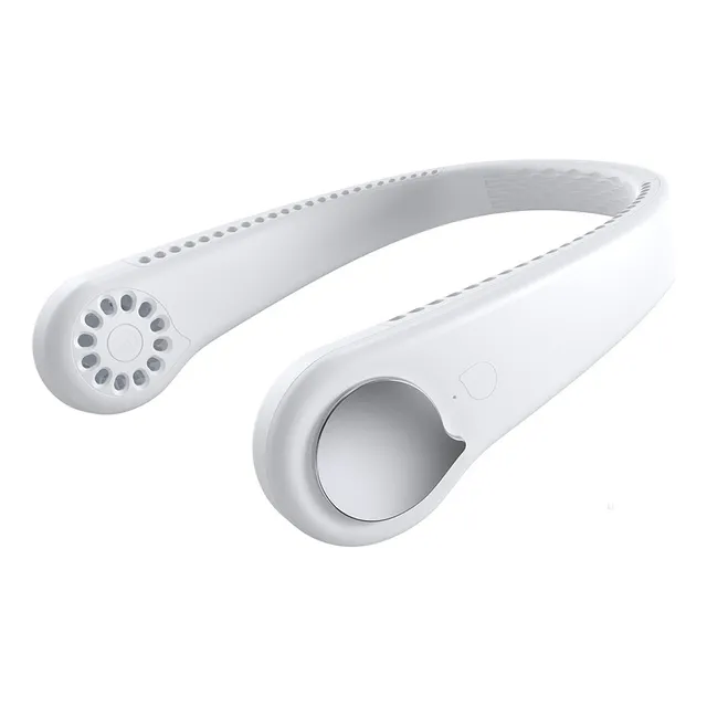 M Ventilador Para El Cuello Recargable Por Usb: 3 S, Manos