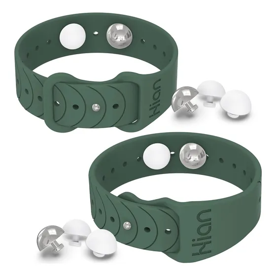 Pulsera Ajustable De Acupresion Para Nauseas-2un Verde